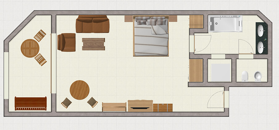 Suites  Floor Plan